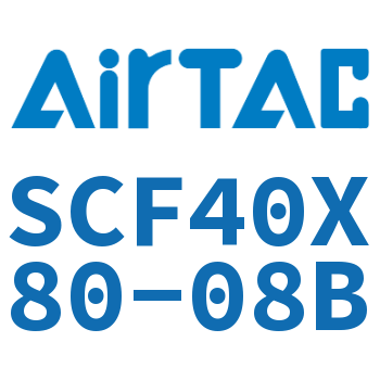 标准气缸拉杆式带阀型 SCF40X80-08B