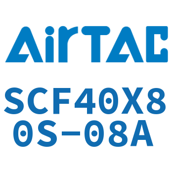 标准气缸拉杆式带阀型 SCF40X80S-08A
