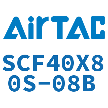 标准气缸拉杆式带阀型 SCF40X80S-08B