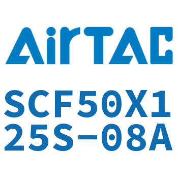 标准气缸拉杆式带阀型 SCF50X125S-08A