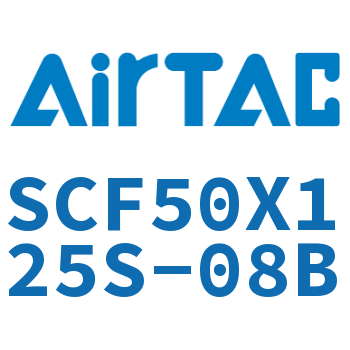 标准气缸拉杆式带阀型 SCF50X125S-08B