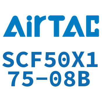 标准气缸拉杆式带阀型 SCF50X175-08B