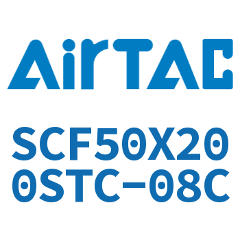 标准气缸拉杆式带阀型 SCF50X200STC-08C
