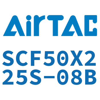 标准气缸拉杆式带阀型 SCF50X225S-08B