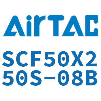 标准气缸拉杆式带阀型 SCF50X250S-08B