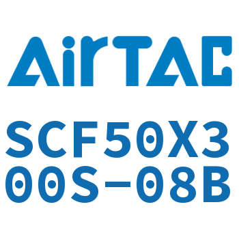 标准气缸拉杆式带阀型 SCF50X300S-08B