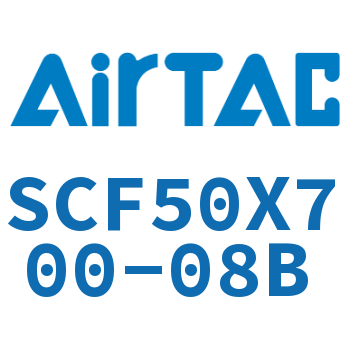 标准气缸拉杆式带阀型 SCF50X700-08B