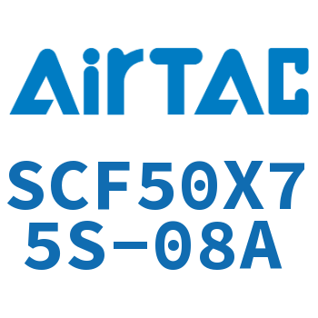 标准气缸拉杆式带阀型 SCF50X75S-08A