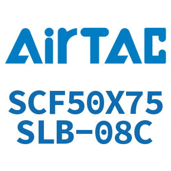 标准气缸拉杆式带阀型 SCF50X75SLB-08C