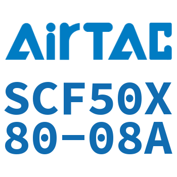 标准气缸拉杆式带阀型 SCF50X80-08A