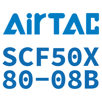 标准气缸拉杆式带阀型 SCF50X80-08B