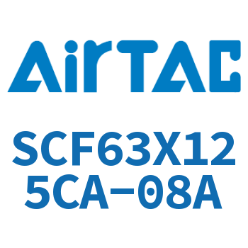 标准气缸拉杆式带阀型 SCF63X125CA-08A