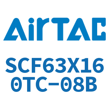 标准气缸拉杆式带阀型 SCF63X160TC-08B