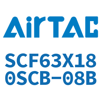 标准气缸拉杆式带阀型 SCF63X180SCB-08B