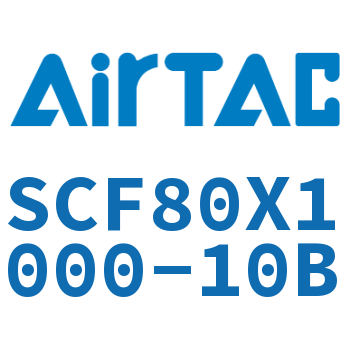 标准气缸拉杆式带阀型 SCF80X1000-10B