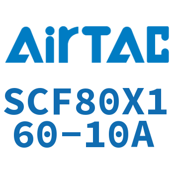 标准气缸拉杆式带阀型 SCF80X160-10A