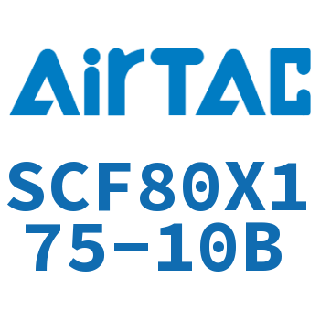 标准气缸拉杆式带阀型 SCF80X175-10B