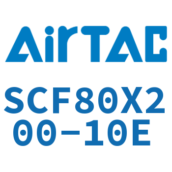 标准气缸拉杆式带阀型 SCF80X200-10E