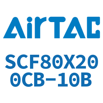 标准气缸拉杆式带阀型 SCF80X200CB-10B