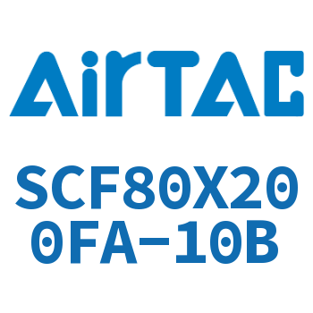标准气缸拉杆式带阀型 SCF80X200FA-10B