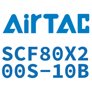 标准气缸拉杆式带阀型 SCF80X200S-10B