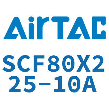 标准气缸拉杆式带阀型 SCF80X225-10A