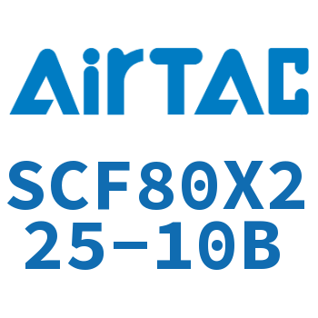 标准气缸拉杆式带阀型 SCF80X225-10B