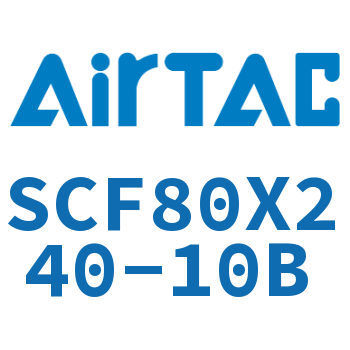 标准气缸拉杆式带阀型 SCF80X240-10B
