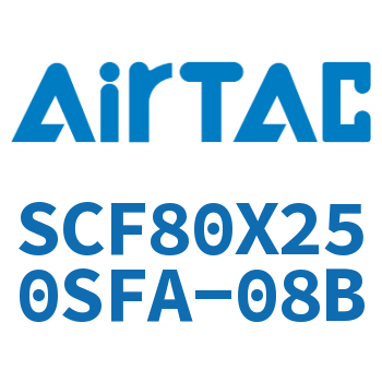 标准气缸拉杆式带阀型 SCF80X250SFA-08B