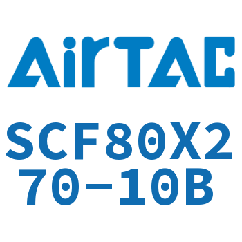 标准气缸拉杆式带阀型 SCF80X270-10B
