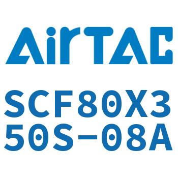 标准气缸拉杆式带阀型 SCF80X350S-08A