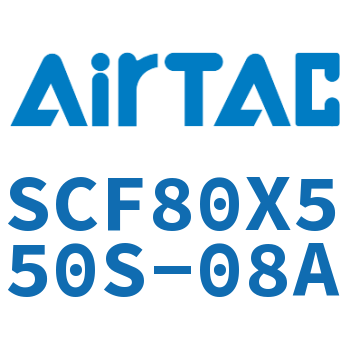 标准气缸拉杆式带阀型 SCF80X550S-08A