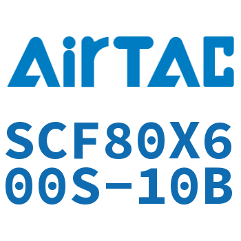 标准气缸拉杆式带阀型 SCF80X600S-10B