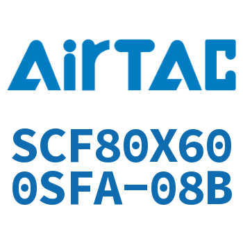 标准气缸拉杆式带阀型 SCF80X600SFA-08B