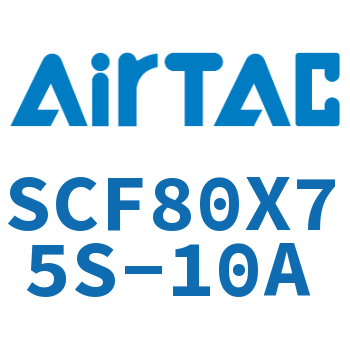 标准气缸拉杆式带阀型 SCF80X75S-10A