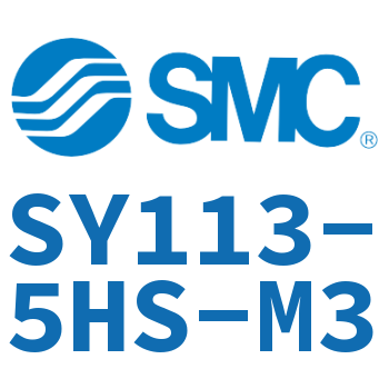 The electromagnetic valve-SY113-5HS-M3