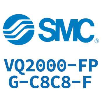 The electromagnetic valve-VQ2000-FPG-C8C8-F