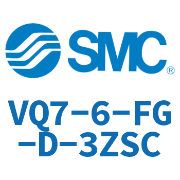 The electromagnetic valve-VQ7-6-FG-D-3ZSC