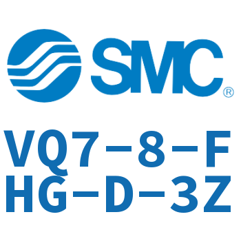 The electromagnetic valve-VQ7-8-FHG-D-3Z