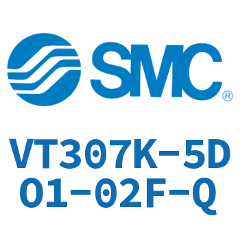 The electromagnetic valve-VT307K-5DO1-02F-Q