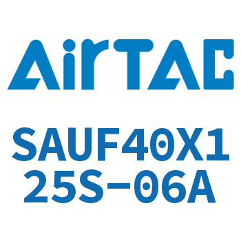 带阀气缸 SAUF40X125S-06A