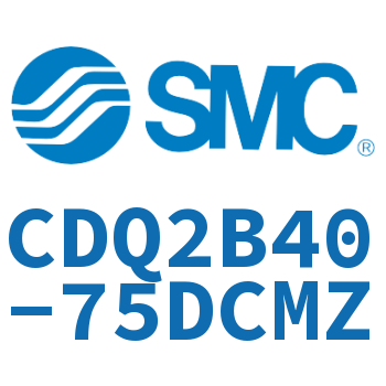 薄型气缸 CDQ2B40-75DCMZ