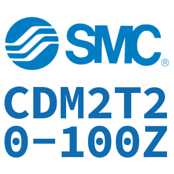 Rodless trunnion type mini cylinder-CDM2T20-100Z