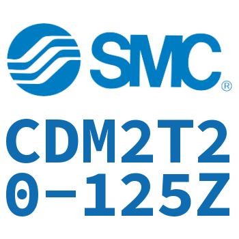 Rodless trunnion type mini cylinder-CDM2T20-125Z