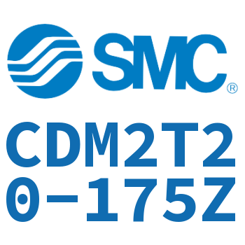Rodless trunnion type mini cylinder-CDM2T20-175Z