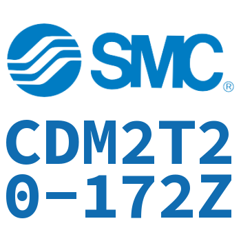 Rodless trunnion type mini cylinder-CDM2T20-172Z