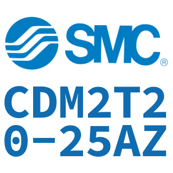 Rodless trunnion type mini cylinder-CDM2T20-25AZ