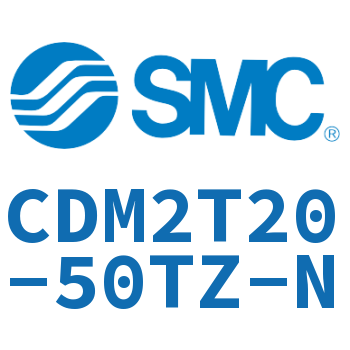 Rodless trunnion type mini cylinder-CDM2T20-50TZ-N