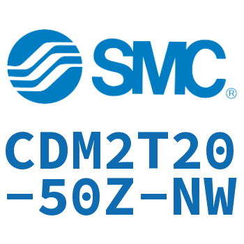 Rodless trunnion type mini cylinder-CDM2T20-50Z-NW