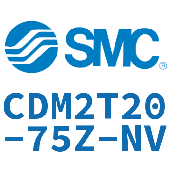 Rodless trunnion type mini cylinder-CDM2T20-75Z-NV